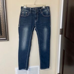 Rock 'n' roll mid rise skinny jean